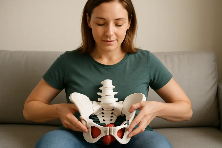Ontdek waar je bekkenbodemspieren liggen en leer ze gericht aansturen