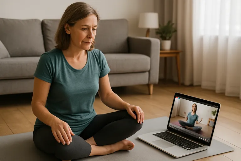 Veilig beginnen met bekkenbodemoefeningen via Youtube